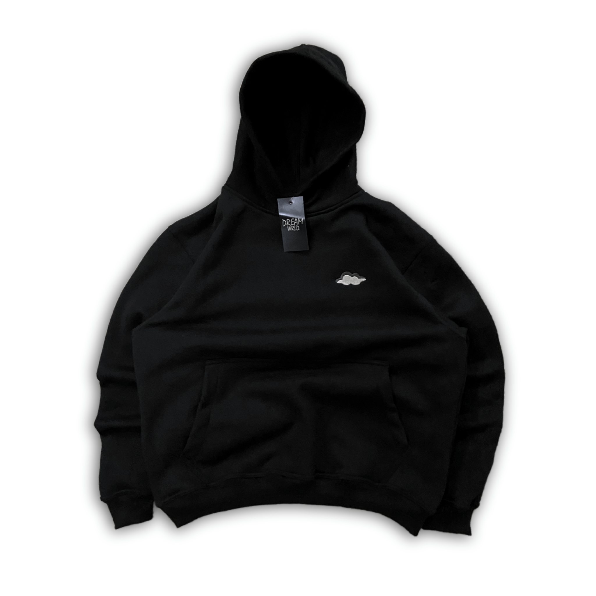 BLACK/WHITE CLOUD HOODIE