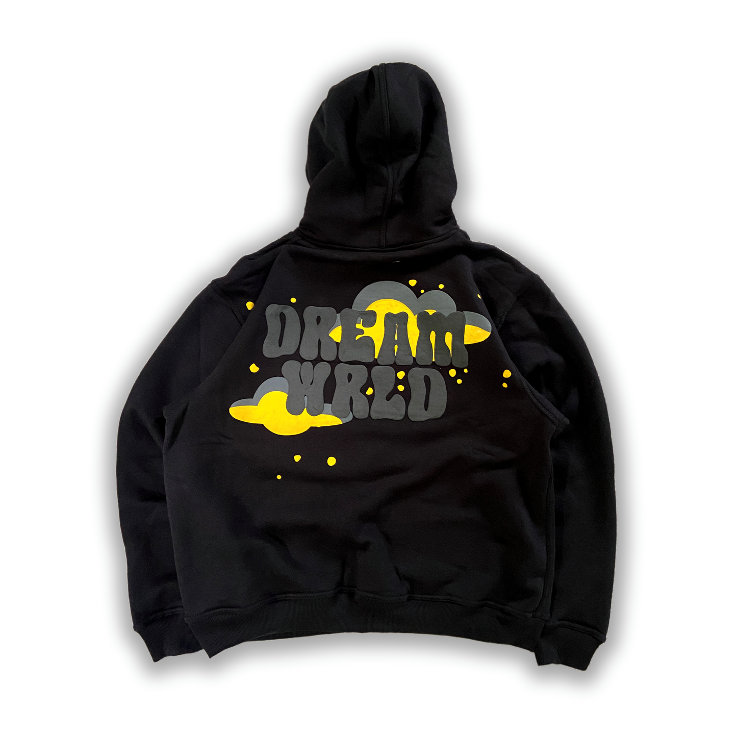 BLACK/YELLOW CLOUD HOODIE