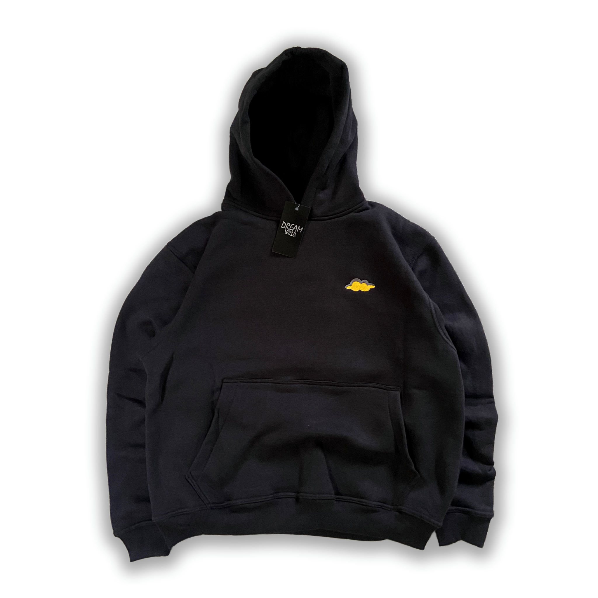 BLACK/YELLOW CLOUD HOODIE