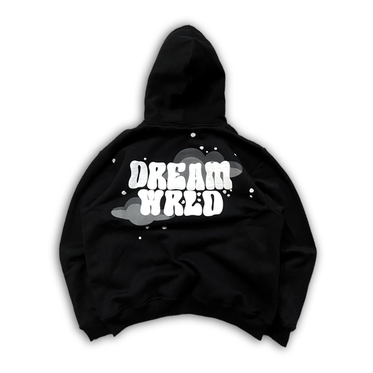 BLACK/WHITE CLOUD HOODIE