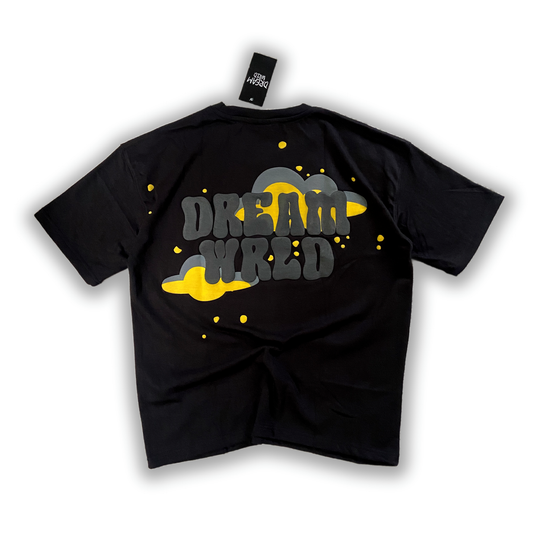 BLACK/YELLOW CLOUD T-SHIRT